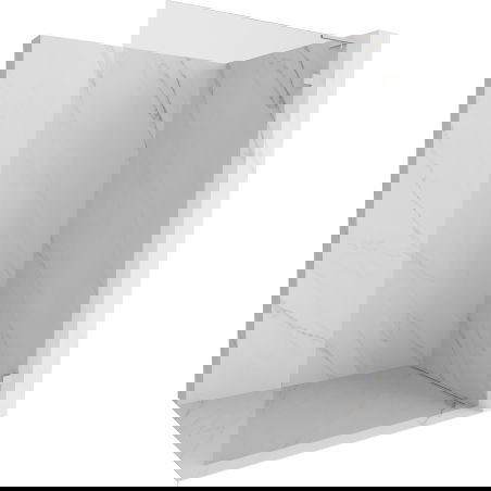 Mexen Lunar L paroi de douche Walk-in droite 60 x 200 cm, transparent 8 mm, nickel brossé - 830L-060-000-97-00-P