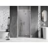 Mexen Lunar L porte de douche pivotante droite 75 cm, transparent, chrome - 834L-075-000-01-00-P
