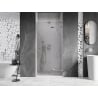 Mexen Lunar L porte de douche pivotante droite 75 cm, transparent, chrome - 834L-075-000-01-00-P