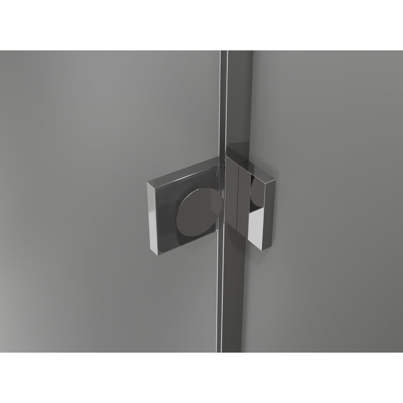 Mexen Lunar L porte de douche pivotante droite 95 cm, transparent, chrome - 834L-095-000-01-00-P