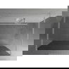 Mexen Kioto paroi de douche autoportante 120 x 200 cm, Graphite 8 mm, Blanc - 800-120-002-20-40