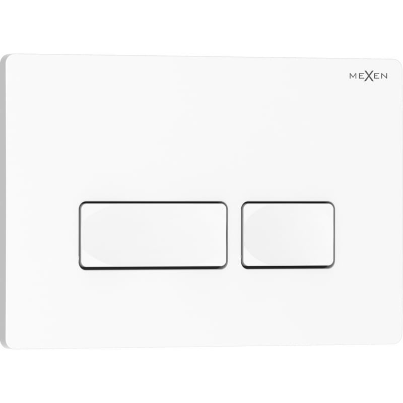 Mexen Tex 04 bouton de rinçage, blanc brillant - 6104-01