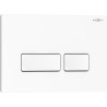 Mexen Tex 04 bouton de rinçage, blanc brillant - 6104-01