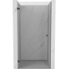 Mexen Lunar-B porte de douche pivotante gauche 100 cm, transparent, gris canon brossé - 832-100-000-66-00-L