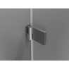 Mexen Lunar-B porte de douche pivotante gauche 100 cm, transparent, gris canon brossé - 832-100-000-66-00-L