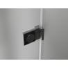 Mexen Lunar-B porte de douche pivotante gauche 100 cm, transparent, gris canon brossé - 832-100-000-66-00-L