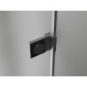 Mexen Lunar-B porte de douche pivotante gauche 100 cm, transparent, gris canon brossé - 832-100-000-66-00-L