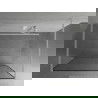 Mexen Kioto paroi de douche autoportante 100 x 200 cm, transparent/Design noir 8 mm, Blanc - 800-100-002-20-70
