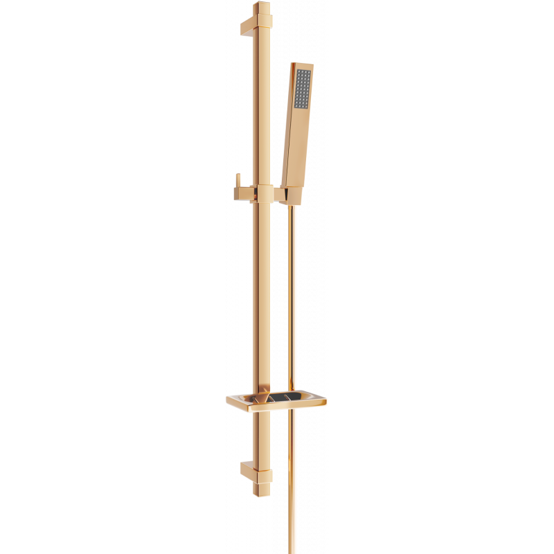 Mexen DQ00 ensemble de douche coulissant, or rose - 785004581-60
