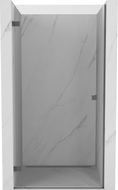 Mexen Lunar-B porte de douche pivotante gauche 75 cm, transparent, métal canon - 832-075-000-95-00-L