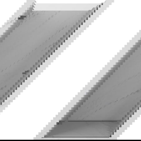 Mexen Lunar-B porte de douche pivotante gauche 85 cm, transparent, métal canon - 832-085-000-95-00-L