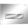 Mexen Tex 04 bouton de chasse, chrome brillant - 6104-03