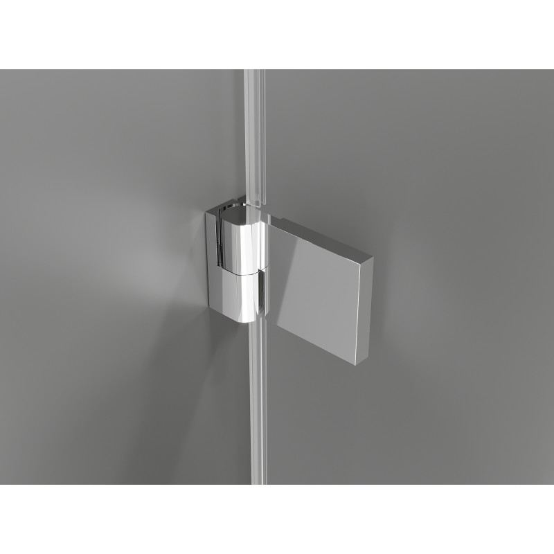 Mexen Lunar-B porte de douche pivotante droite 75 cm, transparent, chrome - 832-075-000-01-00-P