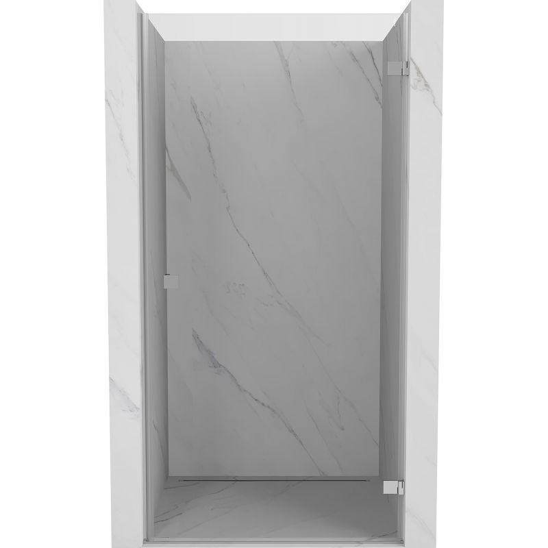 Mexen Lunar-B porte de douche pivotante droite 80 cm, transparent, chrome - 832-080-000-01-00-P
