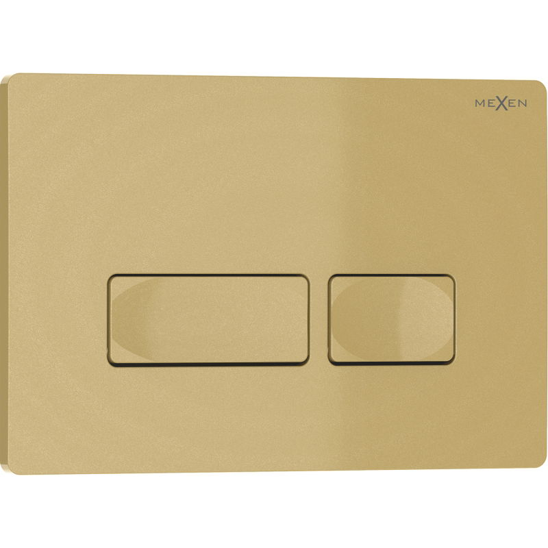 Bouton de rinçage Mexen Tex 04, doré - 6104-06