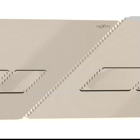 Bouton de chasse d'eau Mexen Tex 04, beige- 6104-07