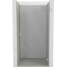 Mexen Lunar-B porte de douche pivotante droite 70 cm, transparent, or brossé - 832-070-000-55-00-P