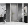 Mexen Lunar-B porte de douche pivotante droite 70 cm, transparent, or brossé - 832-070-000-55-00-P