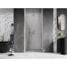 Mexen Lunar-B porte de douche pivotantes droit 75 cm, transparent, or brossé - 832-075-000-55-00-P