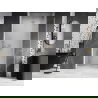 Porte de douche battante Mexen Lunar-B droite 95 cm, transparent, or brossé - 832-095-000-55-00-P