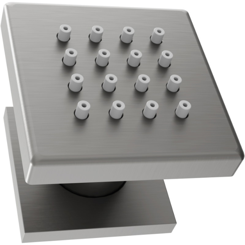Mexen buse latérale en applique, gris canon brossé - 79360-66