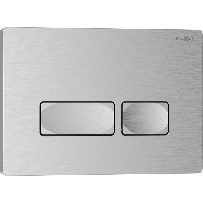 Bouton de chasse Mexen Tex 04, nickel brossé - 6104-10