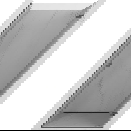 Mexen Lunar-B portes de douche pivotantes à droite 70 cm, transparent, gris pistolet brossé - 832-070-000-66-00-P