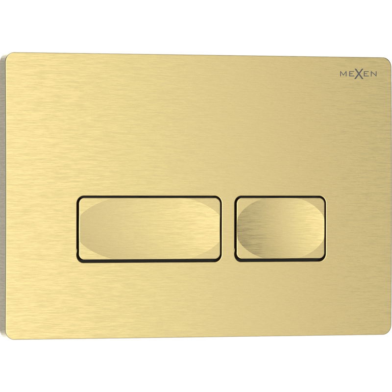 Mexen Tex 04 bouton de chasse, or brossé - 6104-11