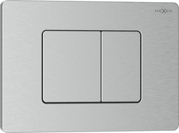 Bouton de chasse Mexen Tex 05 en acier inoxydable, inox - 6105-10