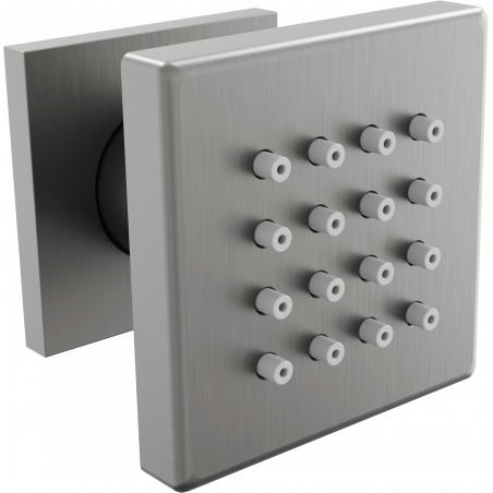 Mexen buse latérale en applique, gris canon brossé - 79360-66