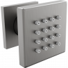 Mexen buse latérale en applique, gris canon brossé - 79360-66
