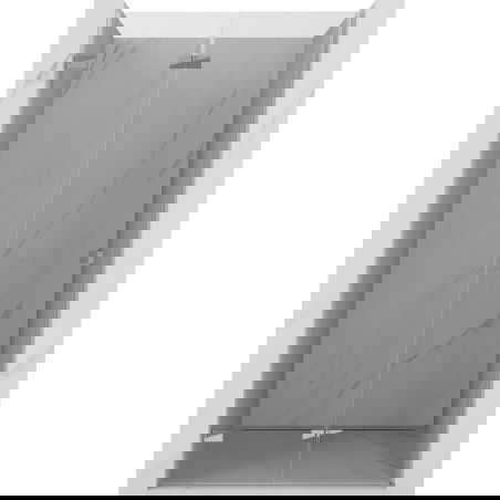 Mexen Lunar-F portes de douche pliantes à gauche 90 cm, transparent, chrome - 836-090-000-01-00-L