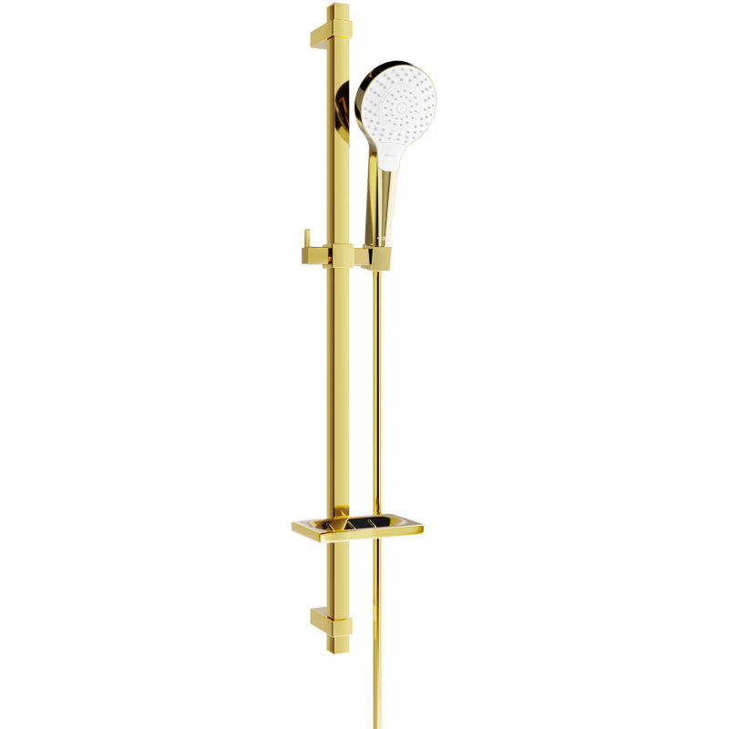 Mexen DQ05 ensemble de douche coulissant, doré - 785054581-50