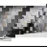 Mexen Lunar-F porte de douche pliante gauche 100 cm, transparent, dorée - 836-100-000-50-00-L