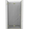 Mexen Lunar-F porte de douche pliante gauche 75 cm, transparent, or brossé - 836-075-000-55-00-L