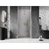 Mexen Lunar-F porte de douche pliante gauche 95 cm, transparent, or brossé - 836-095-000-55-00-L