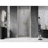 Mexen Lunar-F porte de douche pliante gauche 95 cm, transparent, or brossé - 836-095-000-55-00-L