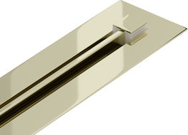 Mexen Flat 360° Super Slim drain linéaire pivotant 70 cm, doré - 1551070