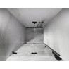 Mexen Lunar-F porte de douche pliante gauche 95 cm, transparent, gris canon brossé - 836-095-000-66-00-L