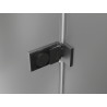 Mexen Lunar-F porte de douche pliante gauche 95 cm, transparent, gris canon brossé - 836-095-000-66-00-L