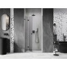 Mexen Lunar-F porte de douche pliable gauche 60 cm, transparent, métal canon - 836-060-000-95-00-L