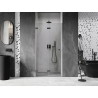 Mexen Lunar-F porte de douche pliable gauche 60 cm, transparent, métal canon - 836-060-000-95-00-L