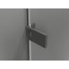 Mexen Lunar-F porte de douche pliable gauche 60 cm, transparent, métal canon - 836-060-000-95-00-L