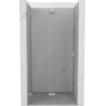 Mexen Lunar-F porte de douche pliante gauche 65 cm, transparent, nickel brossé - 836-065-000-97-00-L