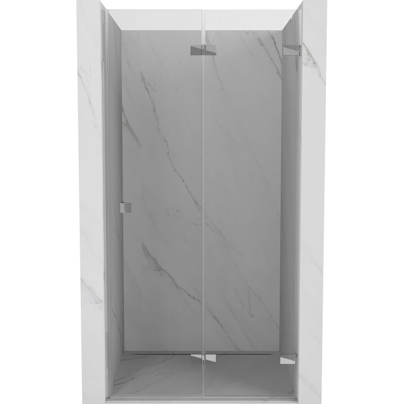 Mexen Lunar-F porte de douche pliante droite 85 cm, transparent, chrome - 836-085-000-01-00-P
