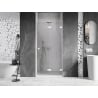 Mexen Lunar-F porte de douche pliable droite 70 cm, transparent, blanc - 836-070-000-20-00-P