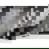 Mexen Lunar-F porte de douche rabattable droite 60 cm, transparent, doré - 836-060-000-50-00-P