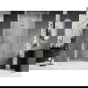 Mexen Lunar-F porte de douche pliante droite 65 cm, transparent, doré brossé - 836-065-000-55-00-P