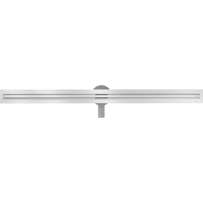 Mexen Flat 360° Slim caniveau linéaire pivotant 140 cm, inox - 1041140