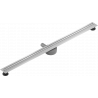 Mexen Flat 360° Slim caniveau linéaire rotatif 140 cm, inox - 1041140